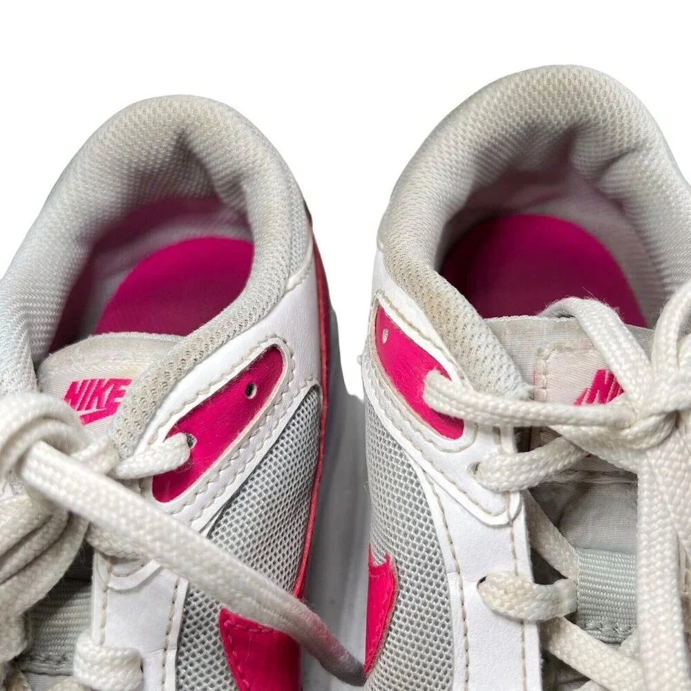 Nike Air Max Youth Sneakers White Pink Black Athletic Shoes Sz 6Y - Picture 9 of 16
